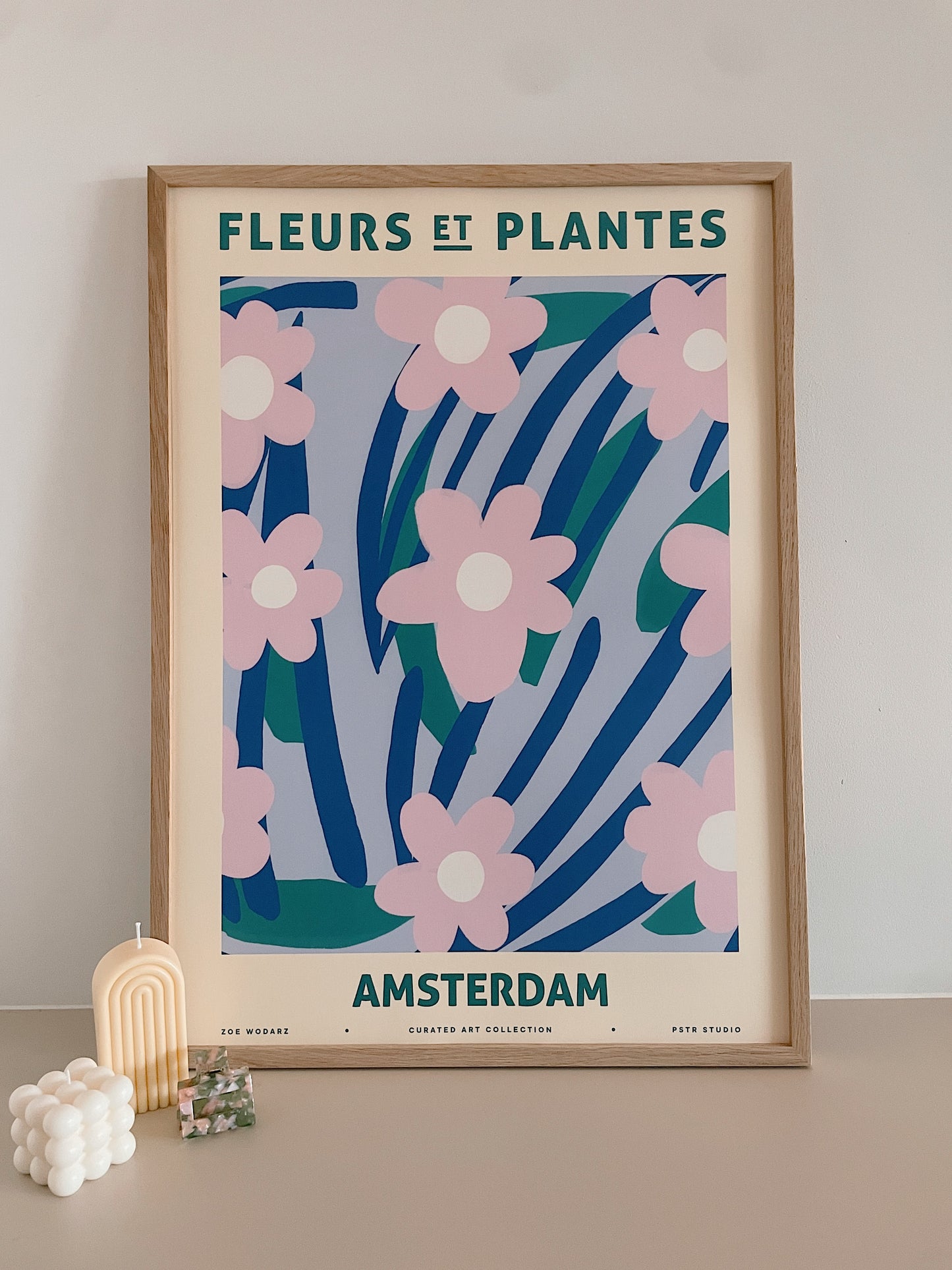 AMSTERDAM Fleurs et Plantes - Zoe Wodarz print 50x70